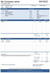 auto repair invoice software to purchase