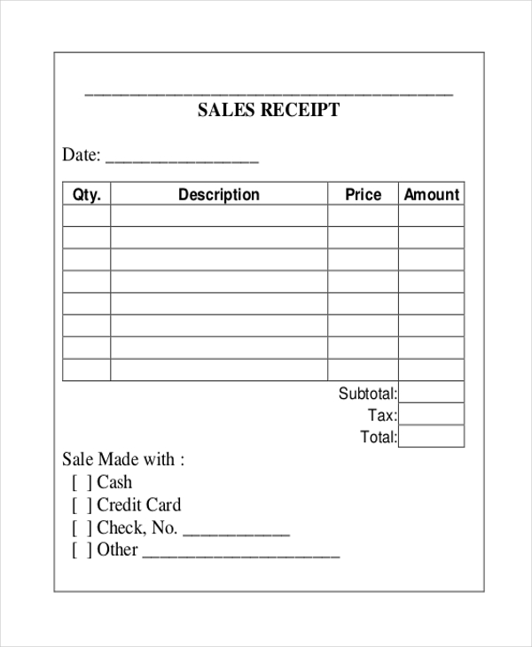 blank receipt template pdf printable receipt template new 12