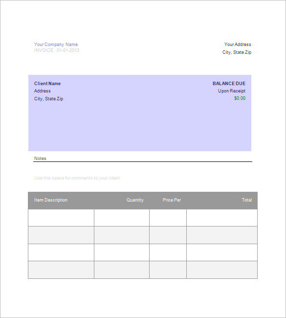 Google Receipt Template Printable Receipt Template