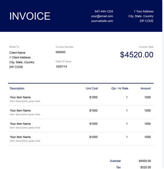 Lawyer Receipt Template Printable Receipt Template