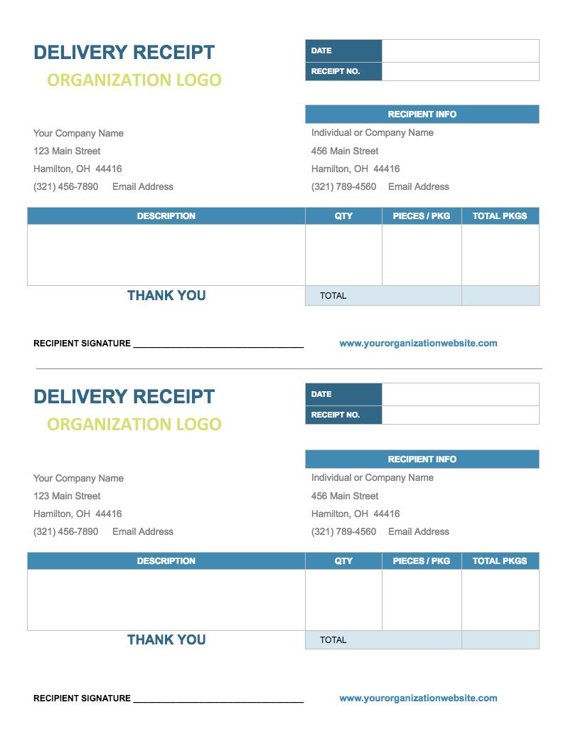 Google Receipt Template Printable Receipt Template