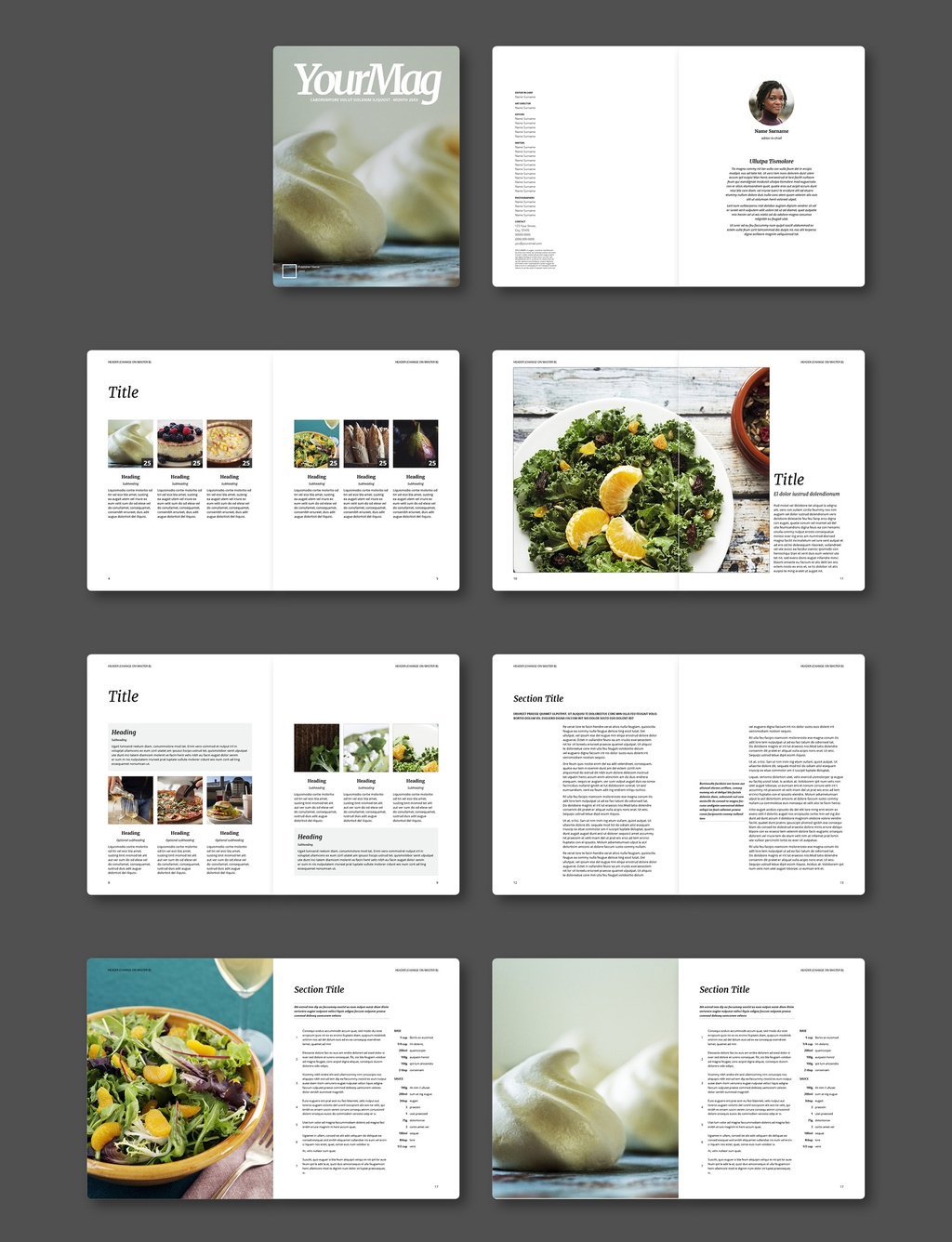Indesign Newsletter Templates Free Download Printable Receipt Template