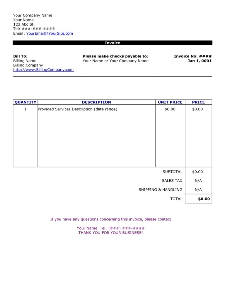 Receipt Template Word Doc – printable receipt template